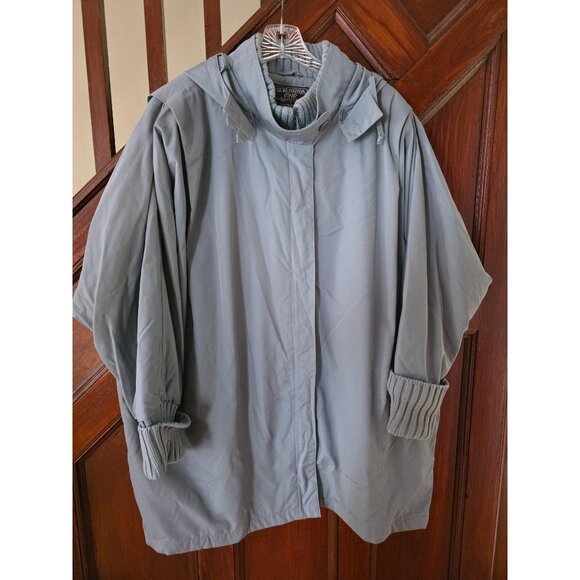 Burlington AFW Collection Hooded Flannel Lined Coat 2x - Picture 3 of 7